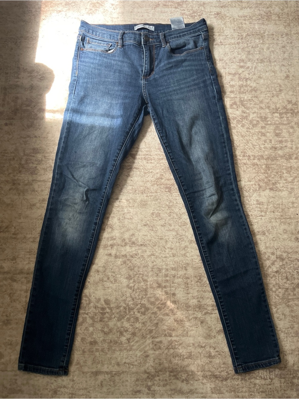 Banana Republic Women's Dark Blue Skinny Jeans